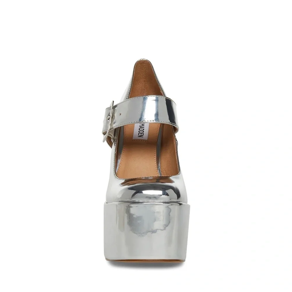 Steve Madden Plaza Silver